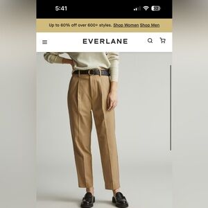 Everlane The TENCEL™ Way-High® Taper Pant